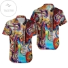 Get Now Colorful Guitar Art Hawaiian Aloha Shirts