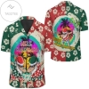 Get Now Mele Kalikimaka Dabbing Santa Surfing Christmas Hawaiian Shirt