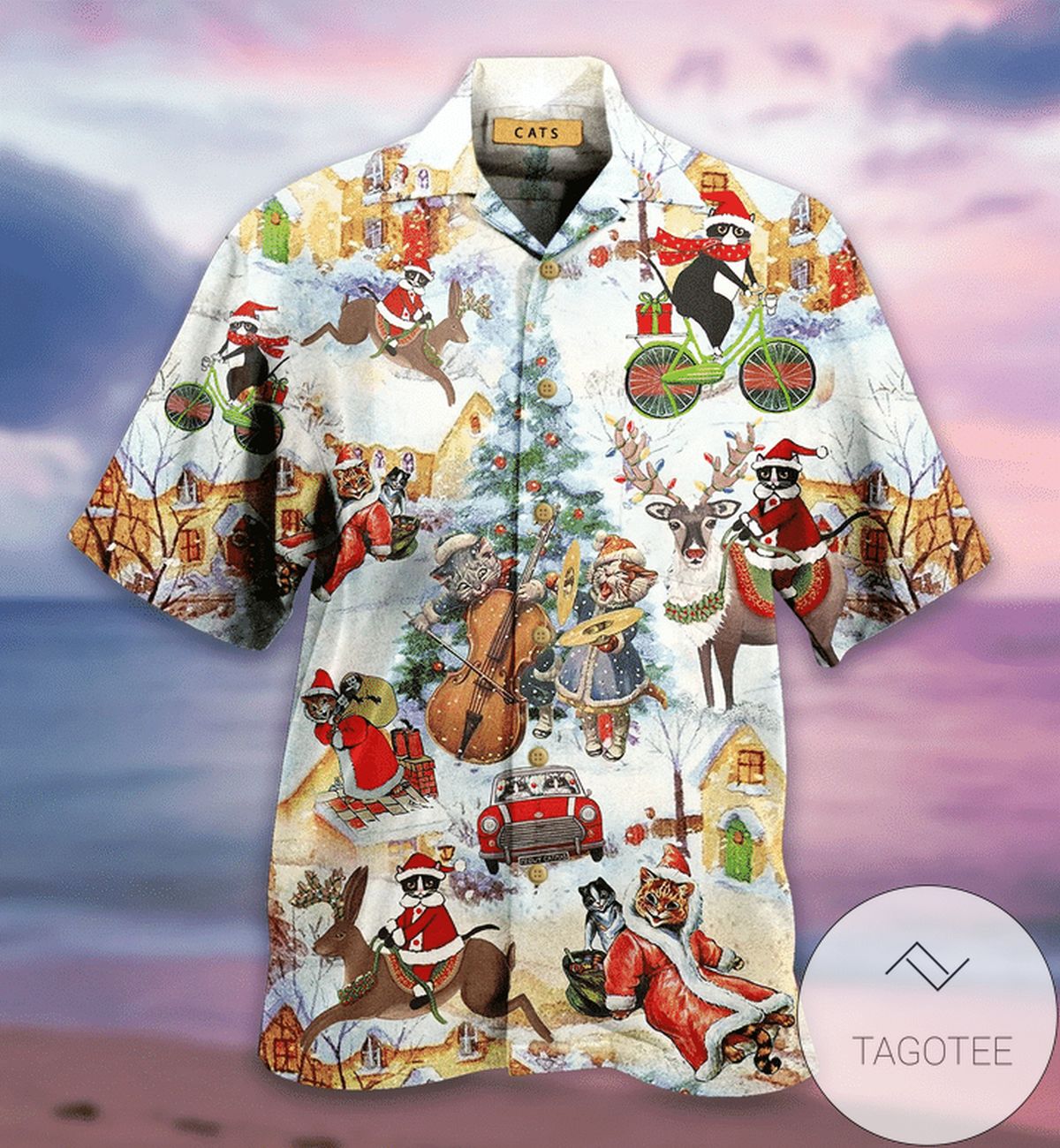 Get Now Meowy Christmas Authentic Hawaiian Shirt 2022