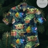 Gettyshirt Hot Tropical Vintage Baby Yoda Cotton Mens Authentic Hawaiian Shirt 2022