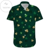 Gold And Green Shamrock Saint Patrick’s Day 2022 Authentic Hawaiian Shirts 090321h