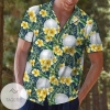 Golf Frangipani Tropical 2022 Authentic Hawaiian Shirts