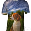 Great American Beagle Mens All Over Print T-shirt
