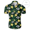 Green Bay Packers Authentic Hawaiian Shirt 2022 Floral Button Up Slim Fit Body
