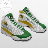 Green Bay Packers Team Air Jordan 13 Shoes For Fan Football Team Sneakers
