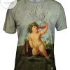 Guido Reni – Drinking Bacchus (1623) Mens All Over Print T-shirt