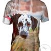 Gusty Dalmation Mens All Over Print T-shirt