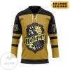 H.P Hufflepuff Custom Name Custom Number Hockey Jersey