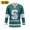 H.P Slytherin House Custom Name Custom Number Hockey Jersey