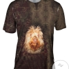 Hairy Hound Mens All Over Print T-shirt