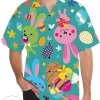 Happy Easter Funny Bunny Love Eggs Amazing Hawaiian Aloha Shirts