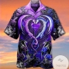 Hawaiian Aloha Shirts Dragons Heart Shape