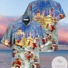 Hawaiian Aloha Shirts Stay Cool Santa Claus Christmas Dh
