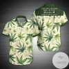 Hawaiian Aloha Shirts Weed Dog And Canabis Make Me Happy