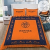 Hermes Logo Custom 1 Duvet Cover Bedding Set (Duvet Cover & Pillowcases) 2022