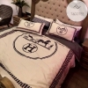 Hermes Paris Luxury Brand Type 33 Bedding Sets Duvet Cover Bedroom Sets 2022