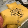 Hermes Paris Luxury Brand Type 64 Bedding Sets Duvet Cover Bedroom Sets 2022