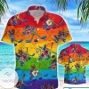 High Quality Hawaiian Aloha Shirts Hockey Lgbt Tropical