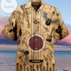High Quality Hawaiian Aloha Shirts Wings Guitar Lovers