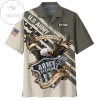 High Quality Veteran Eagle Army Hawaiian Unisex Aloha Shirts V