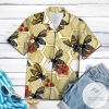Honey Bee Hexagon 3d Hawaiian Shirt For Men With Vibrant Colors And Textures