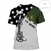 Honor The Fallen US Army Full Printed T-Shirt