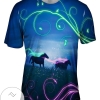 Horse Flow Mens All Over Print T-shirt