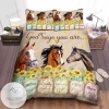 Horse God Says You Are Quilt Bedding Set 2022