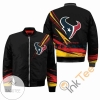 Houston Texans NFL Black Apparel Best Christmas Gift For Fans Bomber Jacket