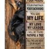 I Am Your Friend Your Partner Your Dachshund Poster