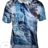 Ice Falls Mens All Over Print T-shirt