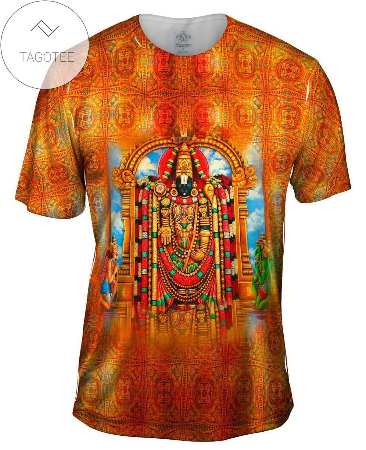 India Hindu – Temple Deity Mens All Over Print T-shirt