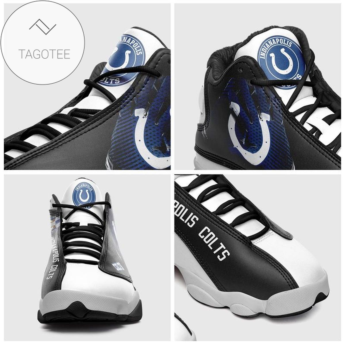 Indianapolis Colts Air Jordan 13 Shoes For Fan Sneakers