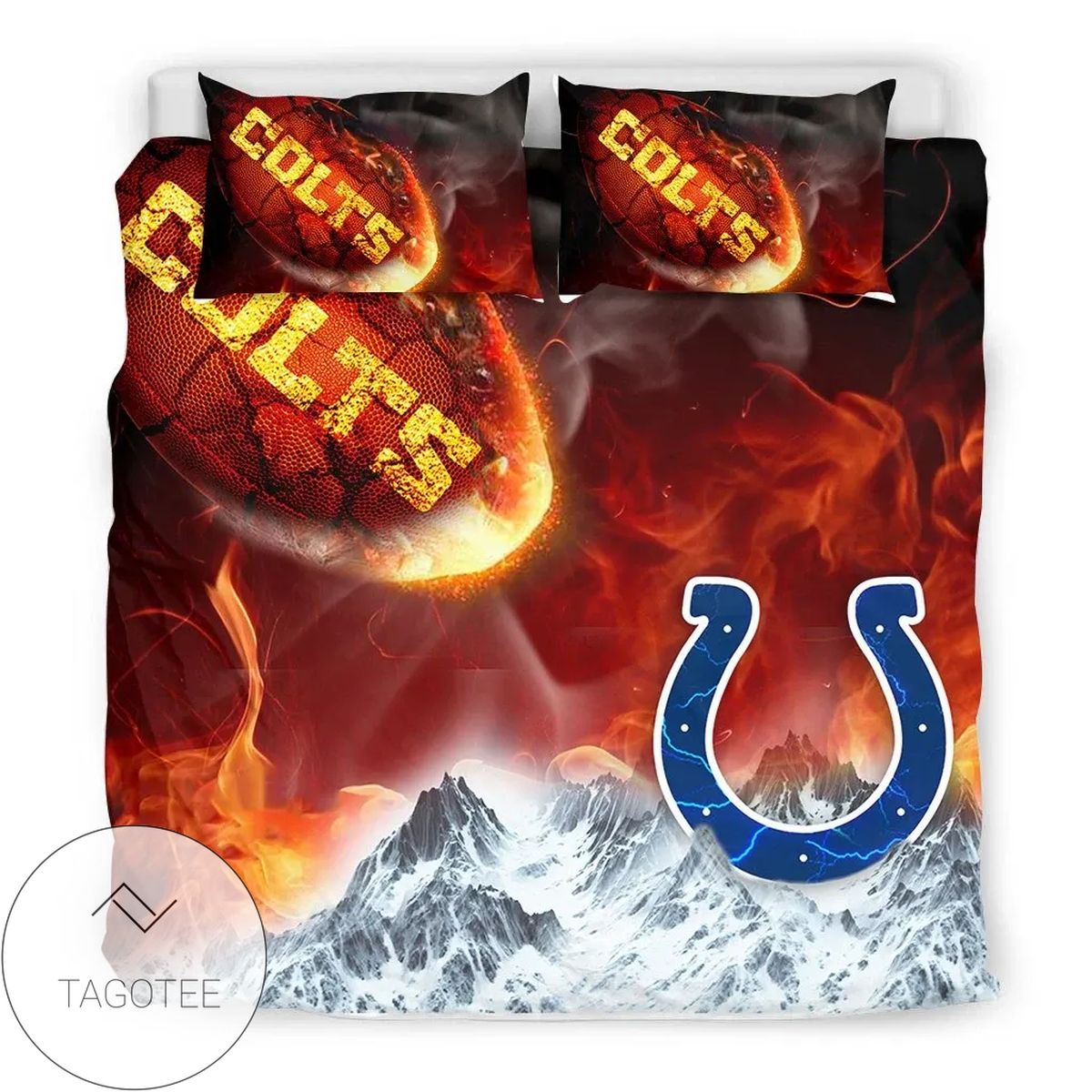 Indianapolis Colts Bedding Set Break Out To Rise Up 2022