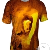 Inside The Golden Caves Mens All Over Print T-shirt
