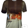 Jean-leon Gerome - Phryne Before The Areopagus (1861) Mens All Over Print T-shirt