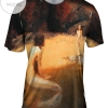 John Collier – Mermaid And Child Beach Mens All Over Print T-shirt