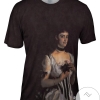 John Singer Sargent – Mrs. Wilton Phipps (1884) Mens All Over Print T-shirt