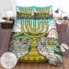 Judaism Menorah A Light For Israel Bed Sheets Spread Comforter Duvet Cover Bedding Sets 2022