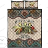 Just A Girl Who Loves Turtles Quilt Bedding Set 2022