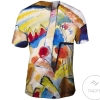 Landscape With Red Spots - Kandinsky Mens All Over Print T-shirt