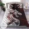 Lava Dragon Art Quilt Bedding Set 2022