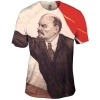Lenin Of Industry Mens All Over Print T-shirt