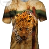 Leopard 005 Mens All Over Print T-shirt