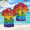 Lgbt Proud Hockey Flowers Tropical 2022 Authentic Hawaiian Shirts