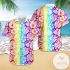 Lgbt Rainbow Color Tropical Full Printing Authentic Hawaiian Shirt 2022s Hl