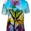 Lite Butterfly Mens All Over Print T-shirt