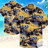Los Angeles Rams Coconut Tree Hawaiian Shirt 3d