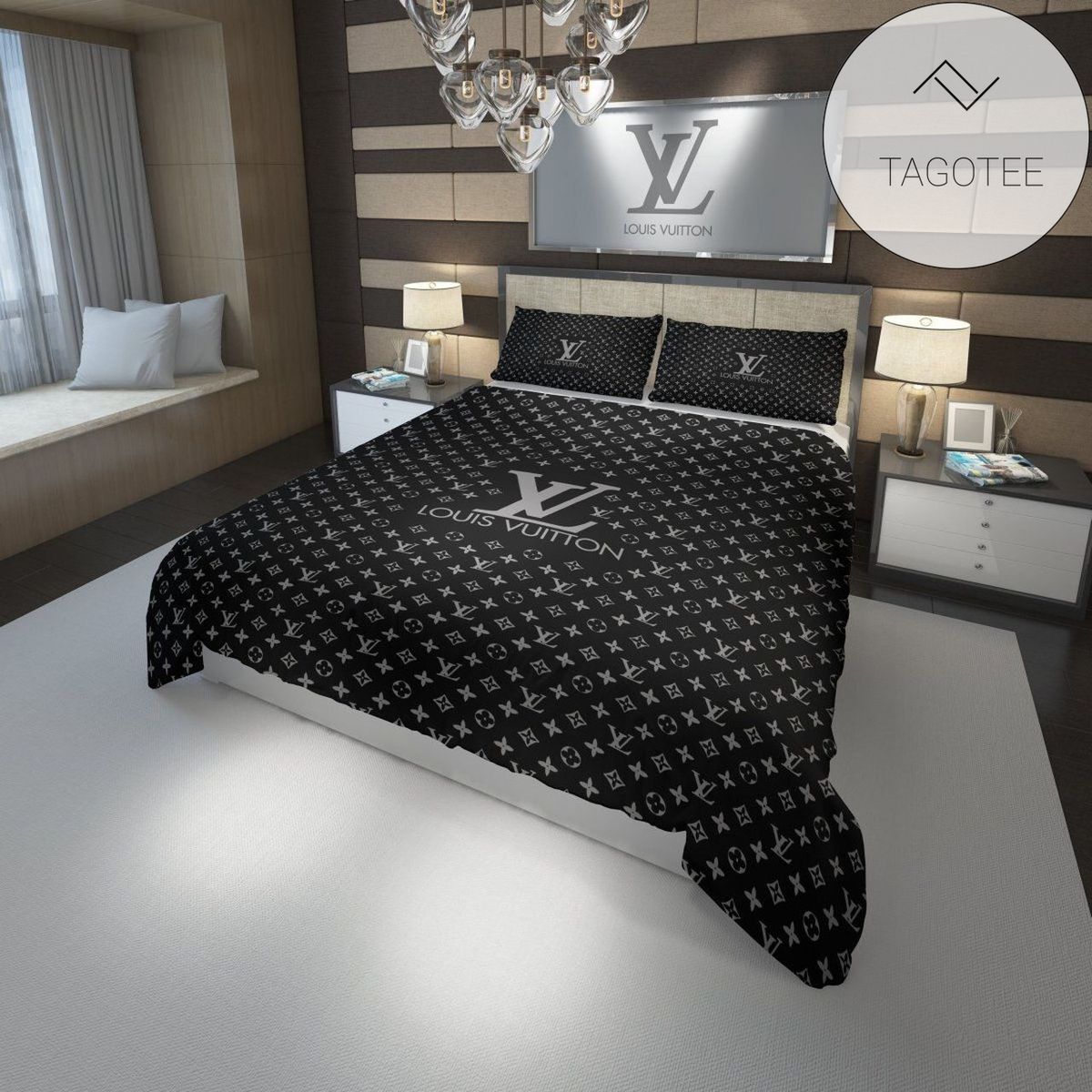 Louis Vuitton 6 3d Personalized Customized Bedding Sets Duvet Cover Bedroom Sets Bedset Bedlinen (Duvet Cover & Pillowcases) 2022