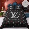 Louis Vuitton Custom 3pcs Lv Bedding Set Duvet Cover And Pillowcases Bedroom Decor 2022